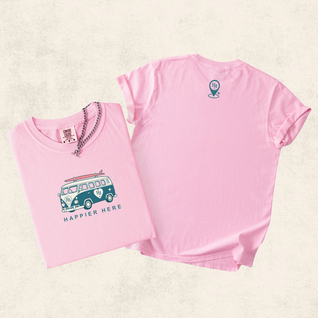 Happier Here Signature Van Tee