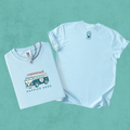 Happier Here Signature Van Tee-Chambray